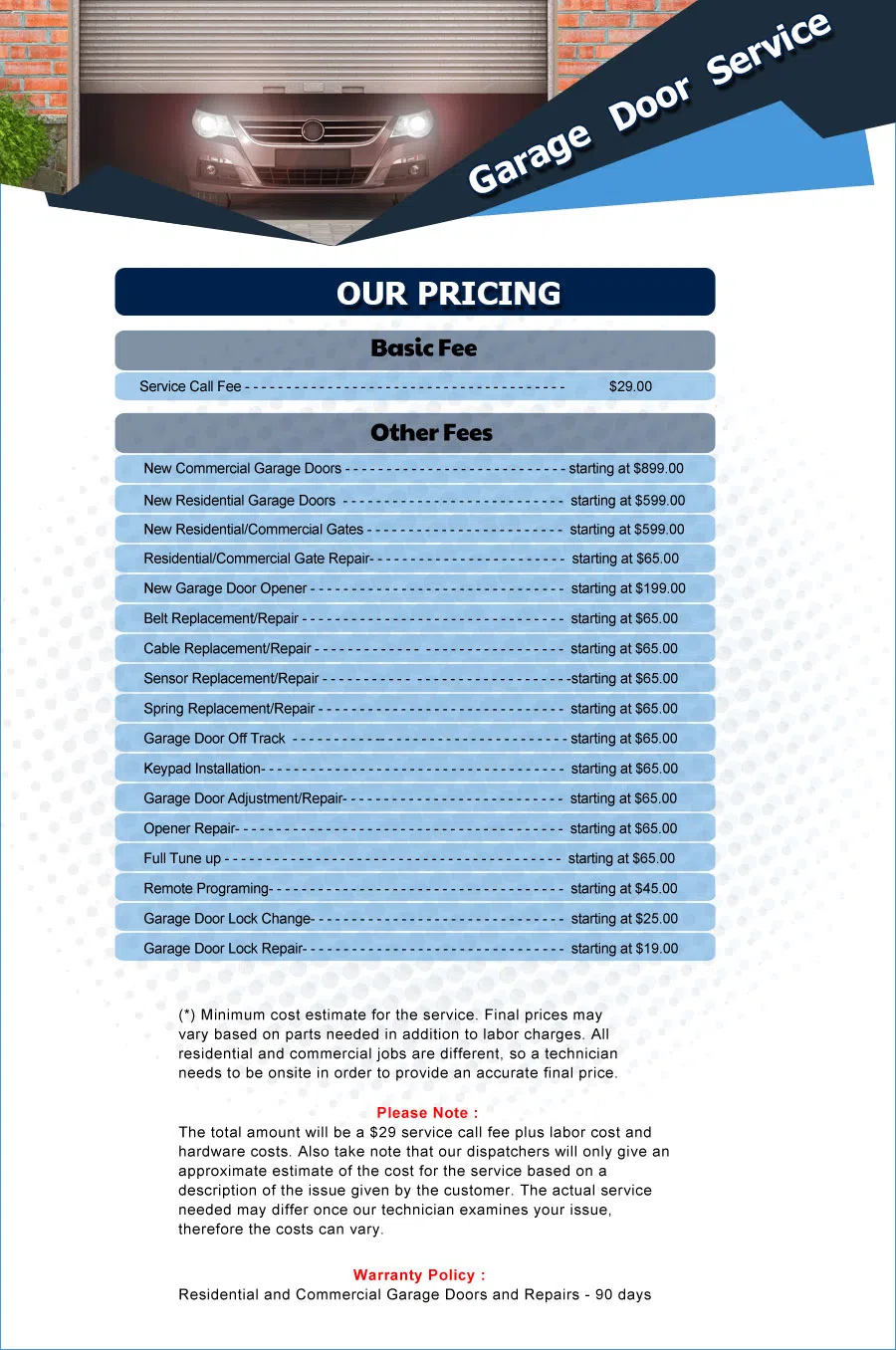 United Garage Door Milwaukee, WI 262-726-4735